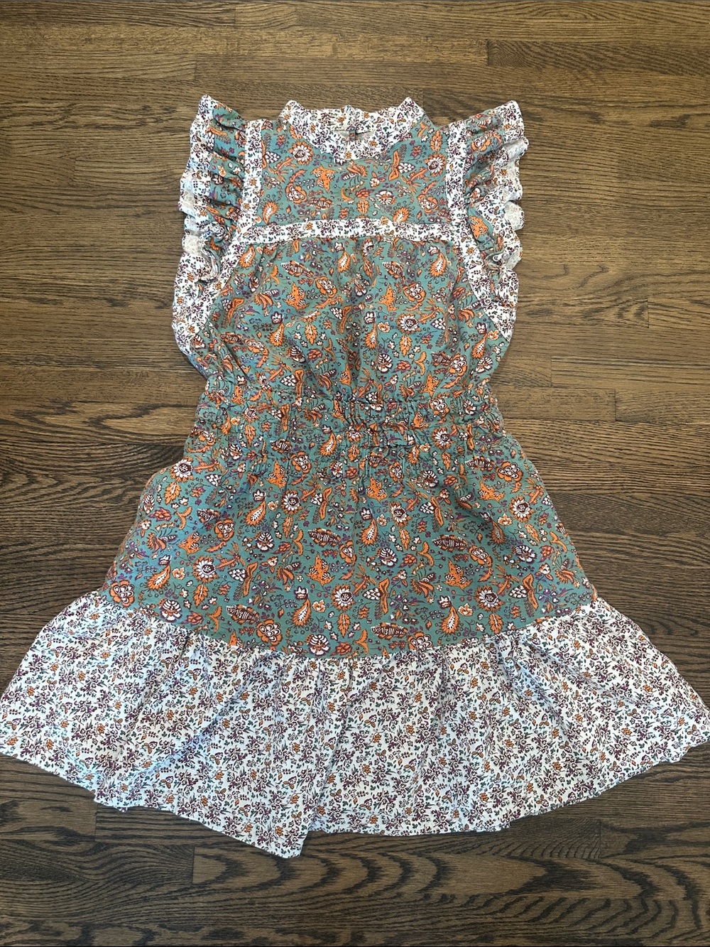 Universal Thread Ruffle Sleeve Dress